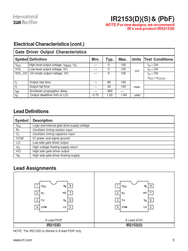 IR2153 Parte5 | PDF