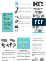 Triptico de La Comunicacion