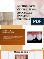 Microdoncia Generalizada Asociada A Enanismo Hipofisario