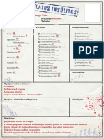 Ficha Relatos Insolitos Tenko