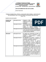 Educação Formal, Não Formal e Informal