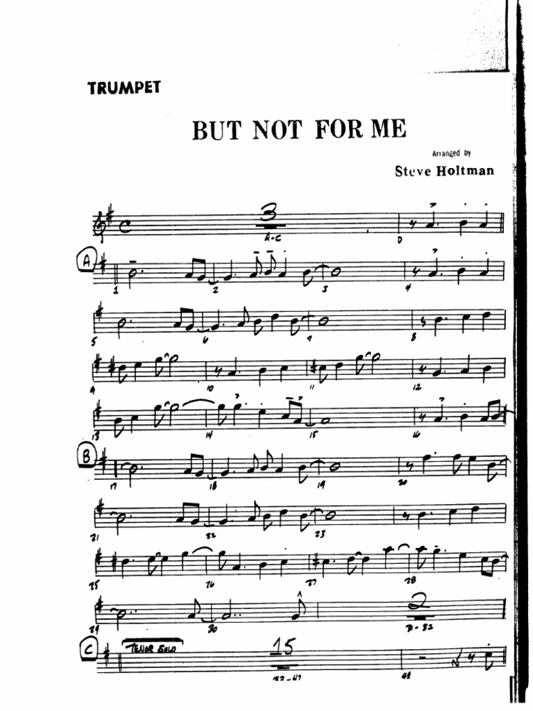 But Not For Me | PDF