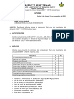 Infrome de Acciones de Constatacion Fisica Bodega de Aseo