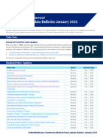 Medical Policy Update Bulletin January 2024