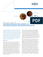 Quantitative Measurements of Elastic and Viscoelastic Properties With FASTForce Volume CR - AN148