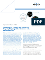 Simultaneous Electrical and Mechanical Property Mapping at The Nanoscale With PeakForce TUNA AFM - AN132