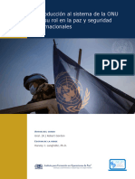 Introducción al sistema de la ONU y a su rol en la paz y seguridad internacionales