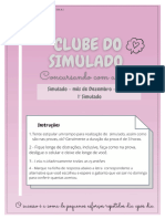 1° Simulado - Dezembro Com Gabarito