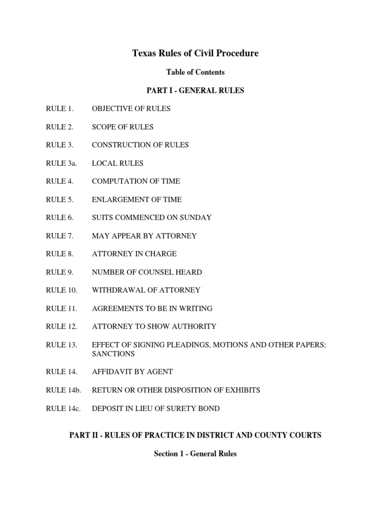 TRCP All Updated With Amendments Effective May 1 2020 | PDF