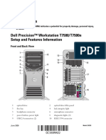 Dell Precision-T7500 - Setup Guide - En-Us