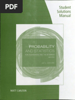 587 Sample Solutions Manual Probability and Statistics For Engineering and The Sciences 9th Edition by Devore & Matt Carlton