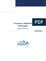 01.MA - Coc.processos e Métodos de Fabricação