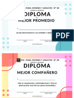 Diploma Mejor Promedio Op 2