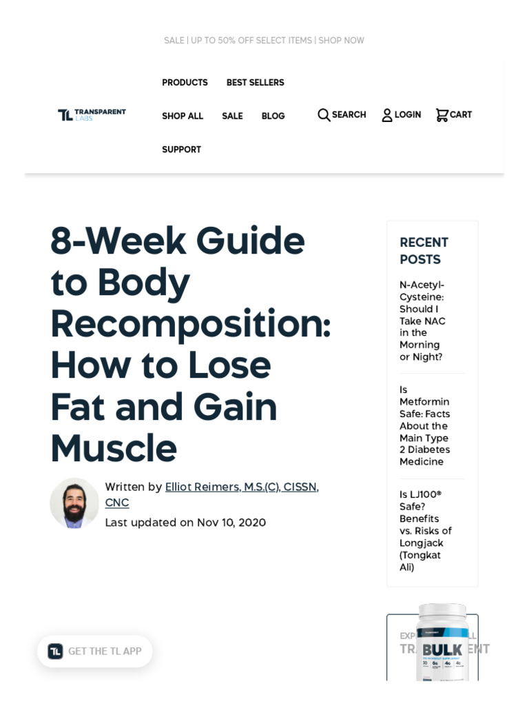 8-Week Guide to Body Recomposition_ How to Lose Fat and Gain Muscle ...
