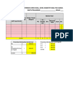 Format Distribusi Bentuk Soal dan Level Kognitif_PAS 2022-2023