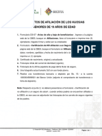 4 Requisitos de Afiliacion de Los Hijosmenores de 19 Anos de Edad