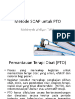 Metode SOAP Untuk PTO