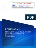 Cover Penawaran