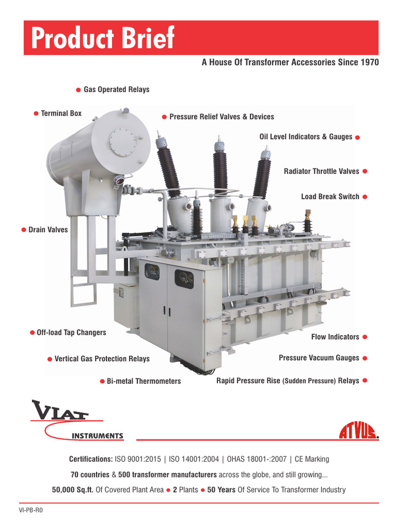 Transformer Protection Relays Overview | PDF | Valve | Relay