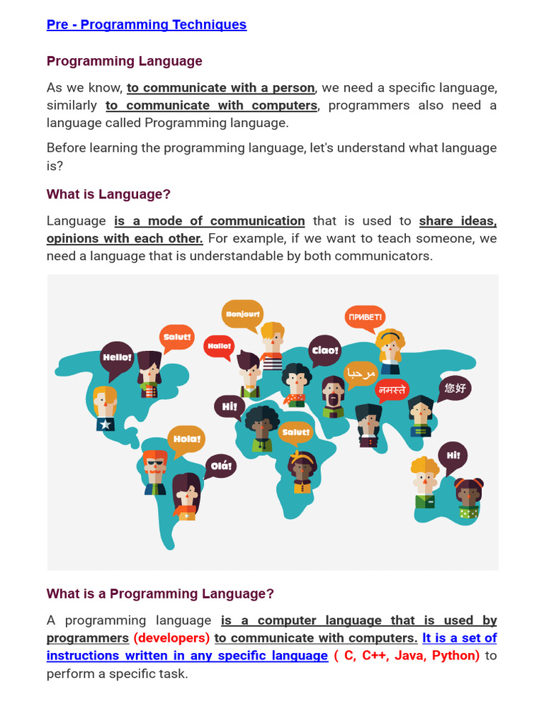 Unit 1 Elements of Programming | PDF | Computer Programming ...