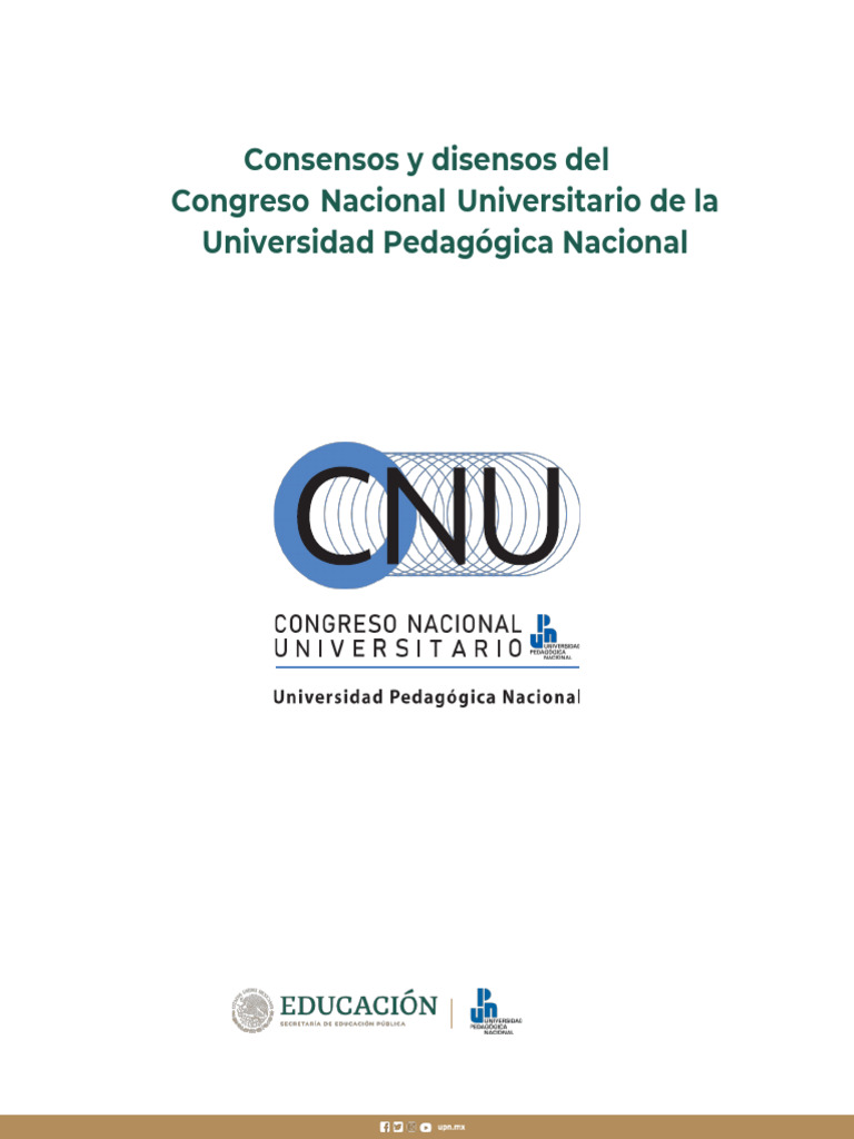 Cnu. Consensos y Disensos | PDF