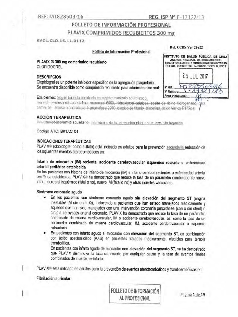 Plavix Generico