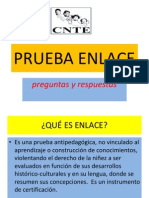 Prueba Enlace Preguntas y Respuestas 2011