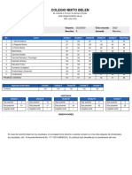 Evaluaciones