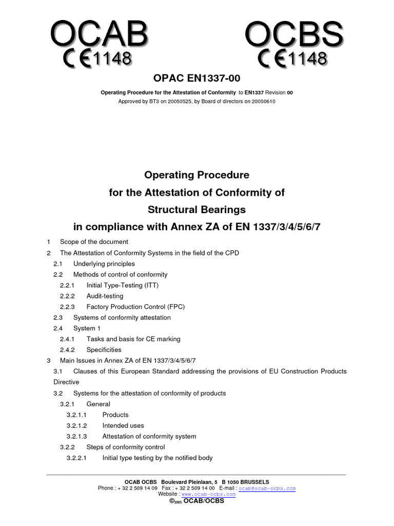 Opac 1337 | PDF | Iso 9000 | Specification (Technical Standard)