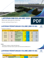 Laporan Bim Infra 1 Bulan Mei