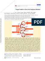Jackson Et Al 2019 Using The Analytical Target Profile To Drive The Analytical Method Lifecycle