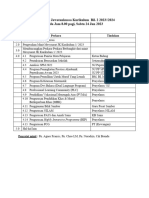 Agenda Mesyuarat Jawatankuasa Kurikulum Bil. 2 2023