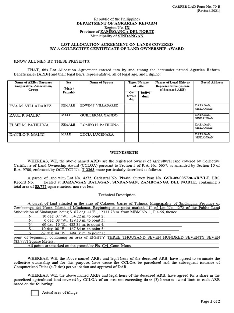 Form e | PDF | Civil Law (Common Law) | Justice
