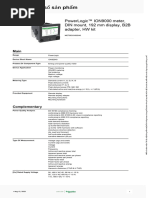 ION8650A Power Quality Meter Datasheet | PDF | Ac Power | Alternating ...