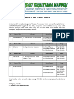 Berita Acara Survey Informasi