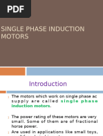 EMD II UNIT 3 Design of Single Phase Induction Motor