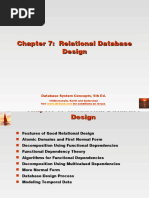 Relational Database Design