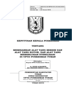 53.012.03 SK MEMISAHKAN ALAT YANG BERSIH DAN ALAT YANG KOTOR, DAN ALAT YANG MEMERLUKAN STERILISASI Bab 8