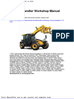 Cat Telehandler Workshop Manual Updated 11 2018