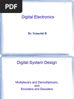 Encoder Decoder Multiplexers and Demultiplexers