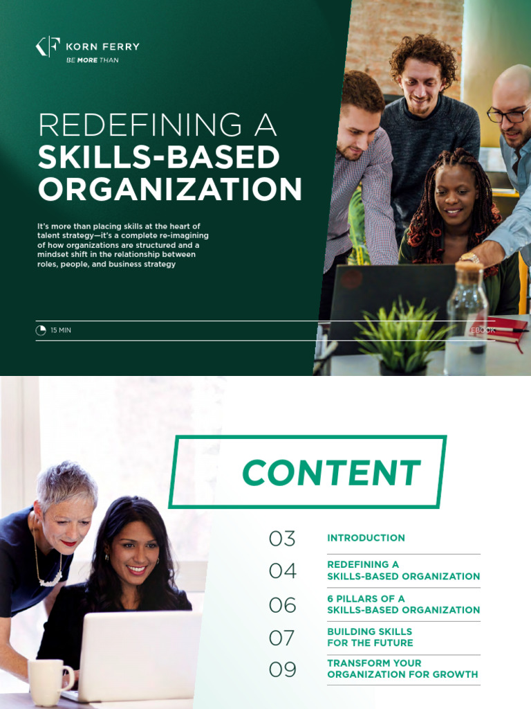 Korn Ferry - Redefining A Skills Based Organization TFG - Ebook | PDF ...