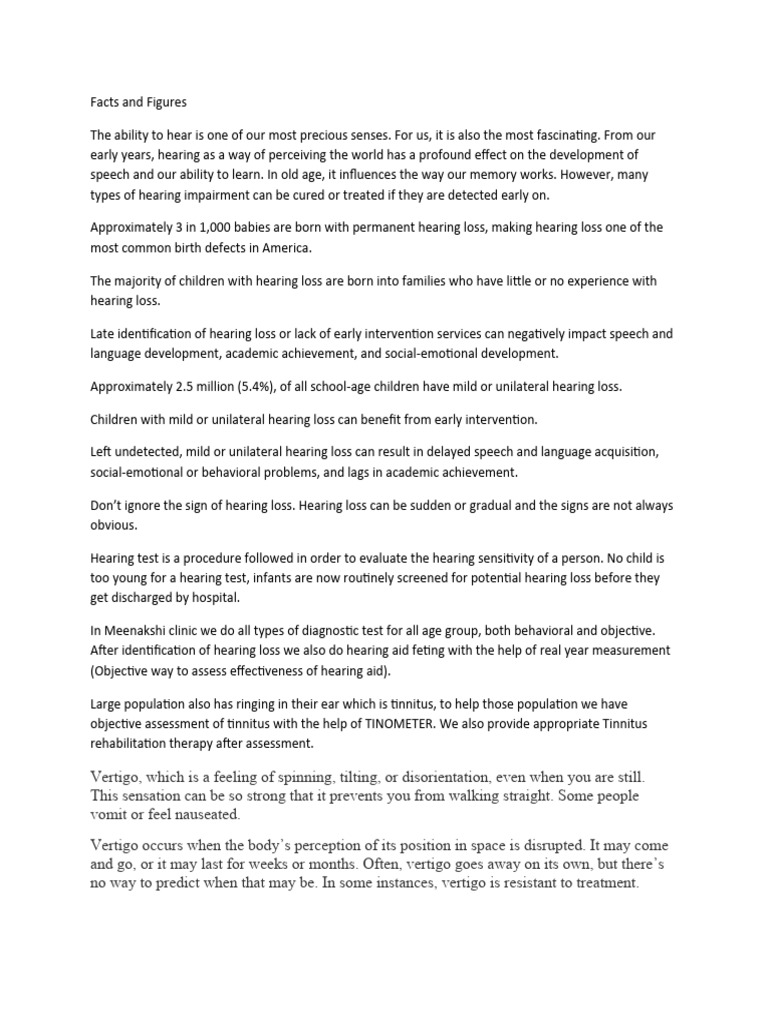 Facts and Figures PDF