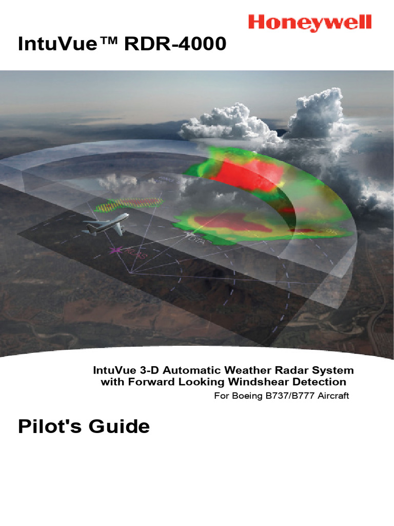 RDR-4000 Weather Radar Pilots Guide | PDF | Radar | Hail