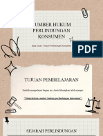 Sumber Hukum Perlindungan Konsumen