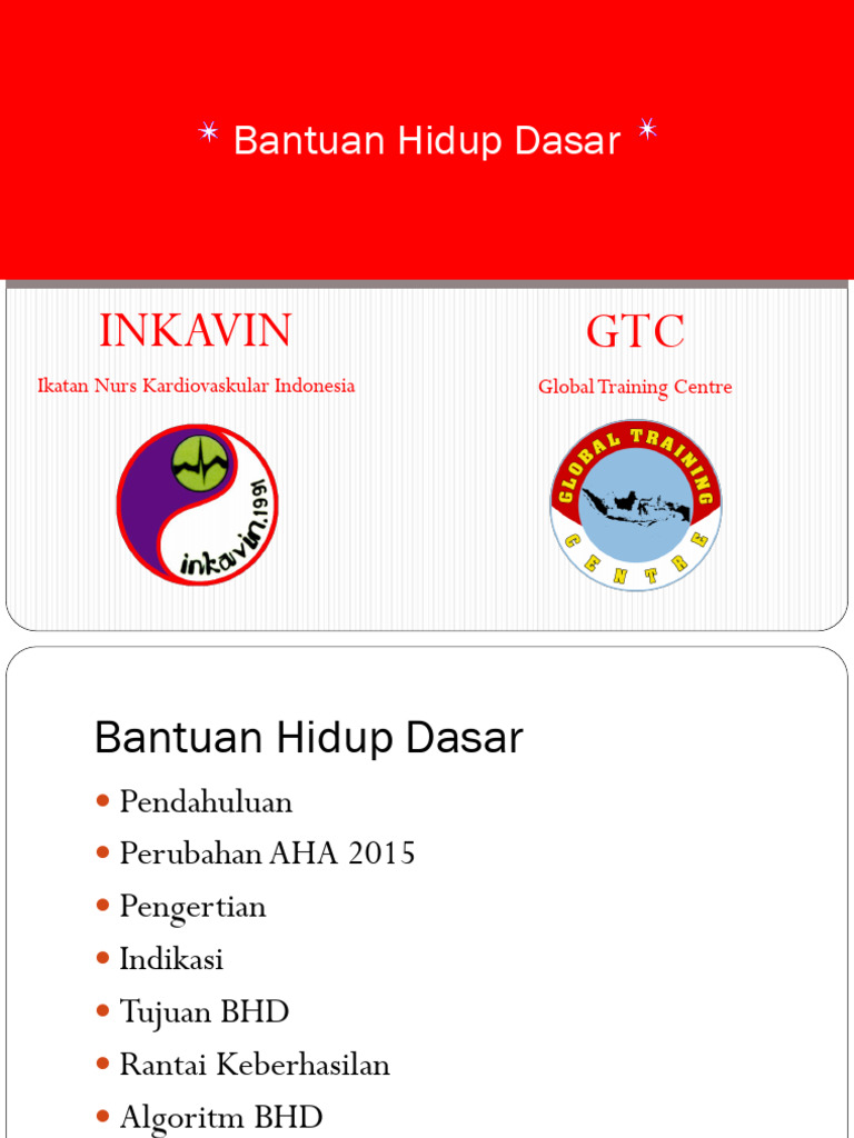 Tahapan Bantuan Hidup Dasar AHA 2015 | PDF | Kesehatan Holistik