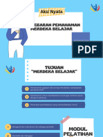 Aksi Nyata Topik Merdeka Belajar - Penyebaran Pemahaman