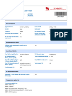 SNAP 2023 Application Form