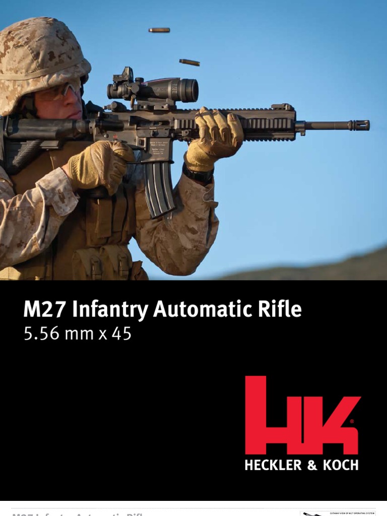 HK M27 Iar | PDF | Personal Weapons | Rifle