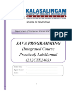 212CSE2403 - JP Lab Manual