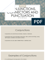 Conjunctions L Connectors and Punctuation